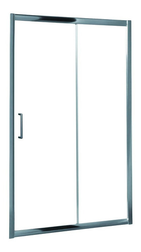 Mampara Baño Bañera 2 Hojas 120 X 150 Vidrio Esmerilado