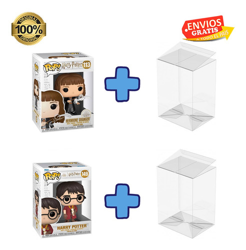 Funko Pop Harry Potter 149 Hermione 113 Conjuro Protector