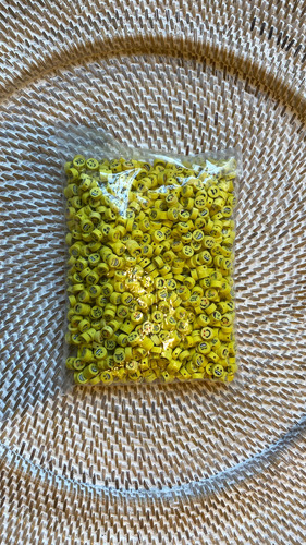 Fimo Pasantes Emojis Mix Surtidos Bijou X 1000 Unidades Diámetro 1 Cm Largo 1 Cm