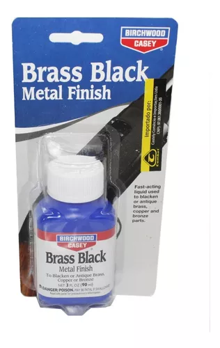 Oxidação De Bronze Birchwood Casey Brass Black