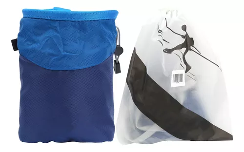  Bolsa de almacenamiento de polvo de magnesio con cordón para  escalada en roca, gimnasia, fitness : Deportes y Actividades al Aire Libre