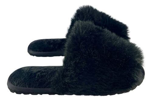 Pantufla Babucha Dedos Libres Dama Peluche