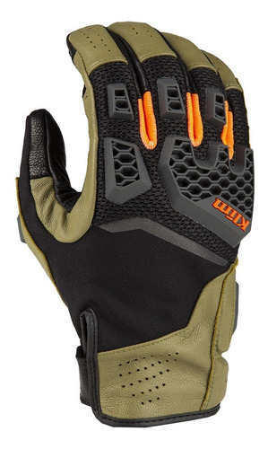 Guantes Klim Cuero Baja S4 Strike Orange Bamp Group 