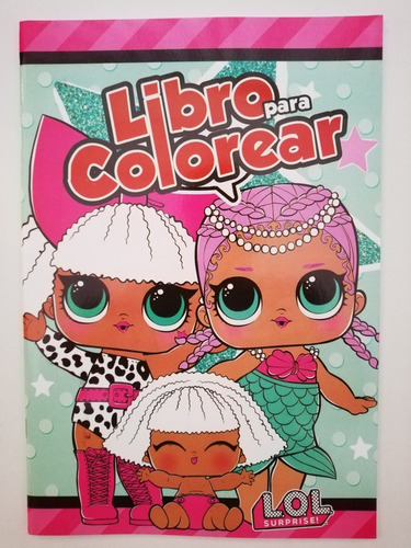 Libro Infantil Para Colorear Lol