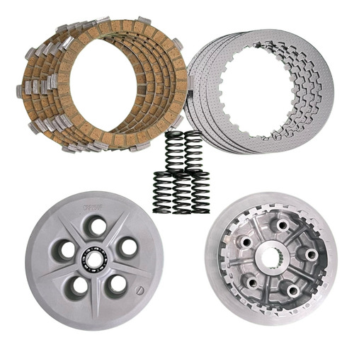 Kit Embreagem Crf250f Crf 250f Cubo Plato Sep Molas E Discos