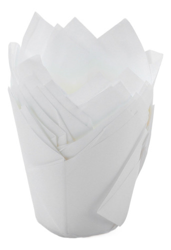 100 Piezas Taza De Papel Para Hornear Tulipán