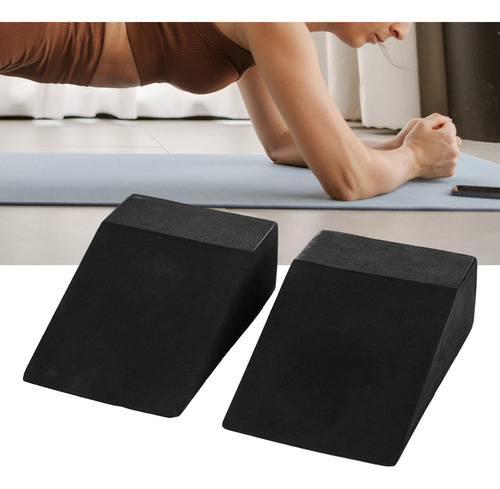 2 Pçs Agachamento Cunha Inclinação Placa Estiramento Yoga