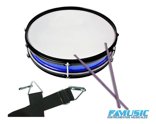Imagen 4 de 10 de Combo Murga Surdo + Repique 8 + Chato + Palillos Y Correa