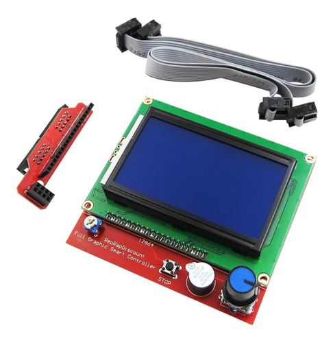 Modulo Pantalla Control Diyramps 12864 Lcd Display Kit