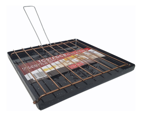 Imagen 1 de 4 de Tostador De Chapa Enlozado Para Cocina A Gas Jovifel