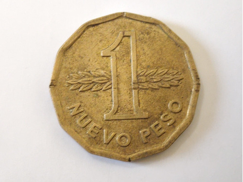 Moneda Uruguay 1 Peso 1978 Artigas Cerca Santiago (x250