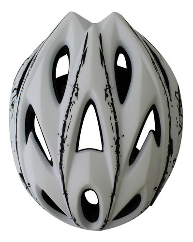 Imagen 5 de 6 de Casco Ciclismo Visor Removible Tuttobike Color Blanco Talla Unitalla