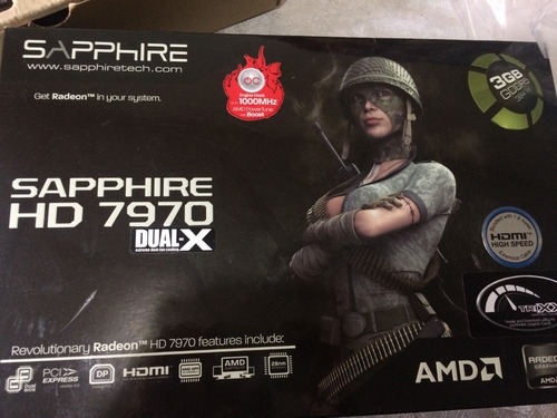Imagen 7 de 7 de Tarjeta De Video Hd 7970 3gb (r9 280x)