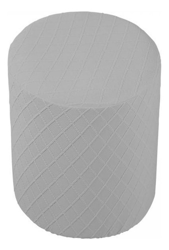2 Fundas Otomanas Elásticas Redondas Para Reposapiés,