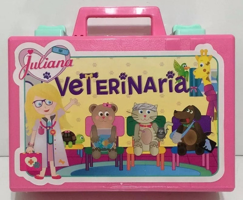 Imagen 4 de 6 de Valija Juliana Veterinaria Grande Con Accesorios Original Tv