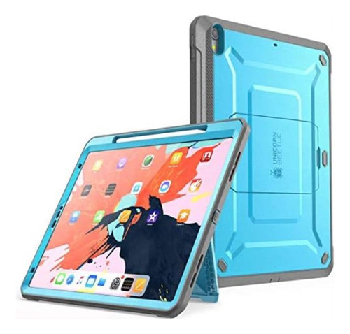 Supcase Funda P/ iPad Pro De 11 Unicorn Beetle Pro Azul