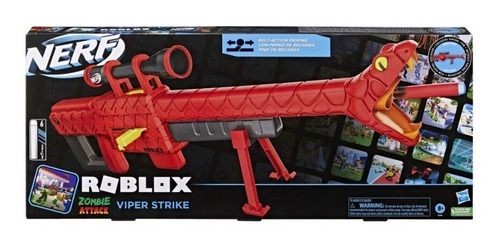 Lanzador Dardos Nerf Roblox Cobra Viper Strike / Diverti
