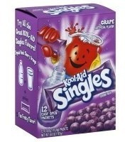 Singles Kool Aid Grape- 12 0,055 Oz 2 Cajas