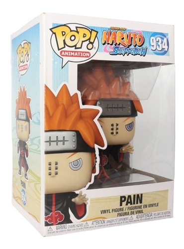 Funko Pop Naruto Shippuden  Pain 934 Caja Lastimada