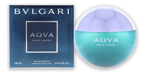 Perfume Bvlgari Aqva De Bvlgari Para Hombre Edt Spray 100 Ml