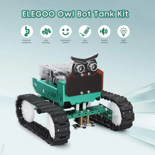 Kit De Coche Robótico Inteligente Elegoo Owl V2.0 Arduino