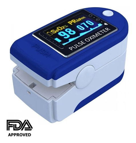 Imagen 2 de 5 de Oximetro Digital Pulso De Dedo Oxigeno De La Sangre Medico