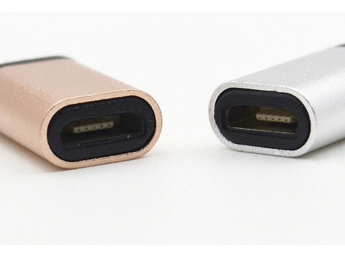Imagen 2 de 8 de Adaptador Micro Usb A Usb Tipo C Celular Convertidor