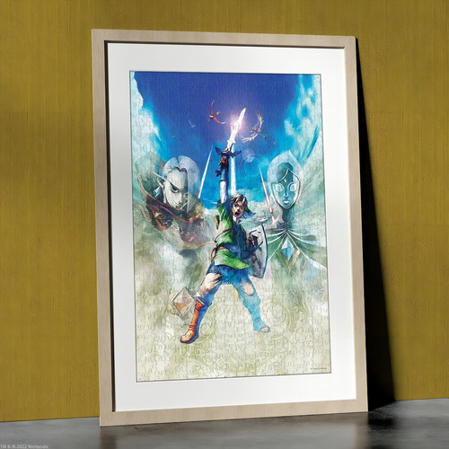 Rompecabezas The Legend Of Zelda Skyward Sword 1000 Piezas