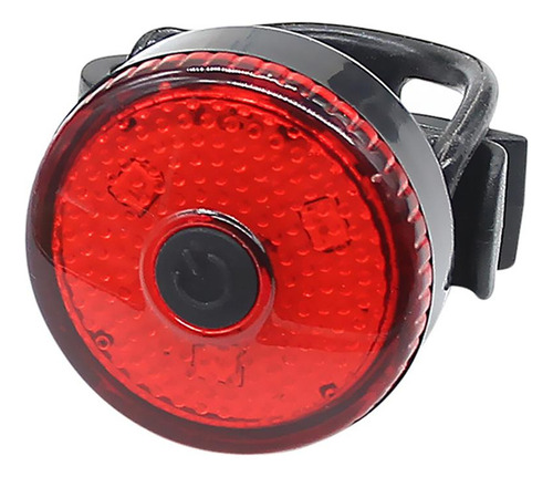 Usb Recarregável Bicicleta Luz Da Bicicleta Luz Vermelho