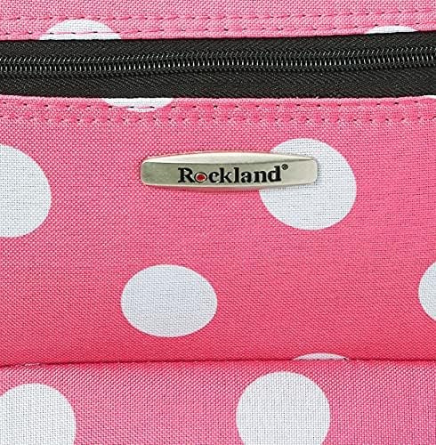 Juego De Maletas Rockland, Softside Expandible En Color Rosa