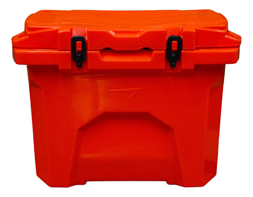 Hielera 28 Litros Universal Off Road Compatible 30qt Gris Color Naranja