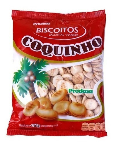 Biscoito Coquinho Prodasa Pacote 400g