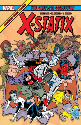 X-statix Complete Collection Tpb - Marvel Comics Robot Negro