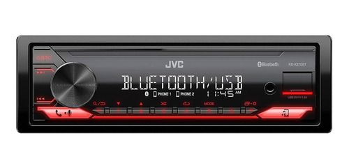 Imagen 1 de 3 de Autoestéreo para auto JVC KD-X270BT con USB y bluetooth