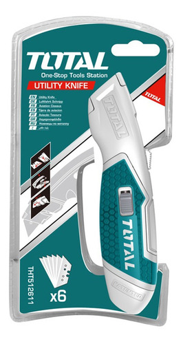 Cuchilla Retractil Metal Cutter Profesional Industrial Total