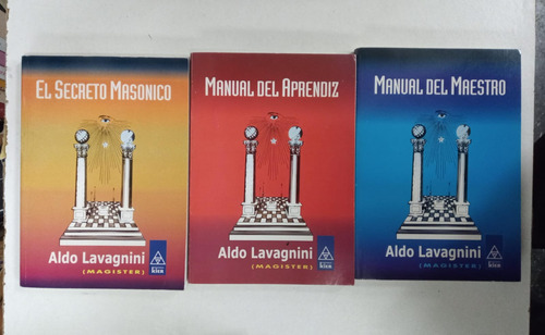Tres Libros De Masoneria - Aldo Lavagnini - Kier (Usado)