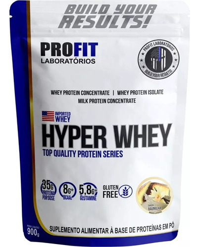 Hyper Whey Top Quality Protein 900g Refil - Profit