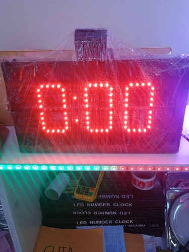 Cronómetro Gallera 36cm X 16cm + Control Cableado