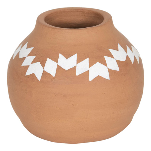 Foreside Home And Garden Florero De Terracota Multicolor