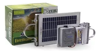 Cerca Eletrica Proteção Manejo Animais Eletrificador Solar 12V