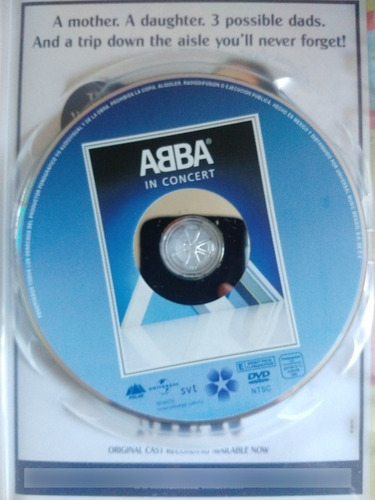 Dvd Abba In Concert Live As They Really Were Y (Usado)