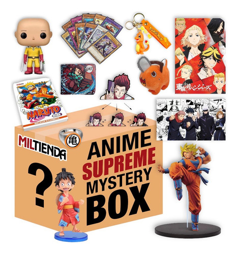 Anime Mystery Box Supreme Funko Manga Figura Y+ Miltienda