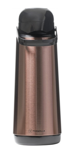Imagem 1 de 7 de Garrafa Térmica Inox Lúmina Cobre 1,8 Litros Termolar