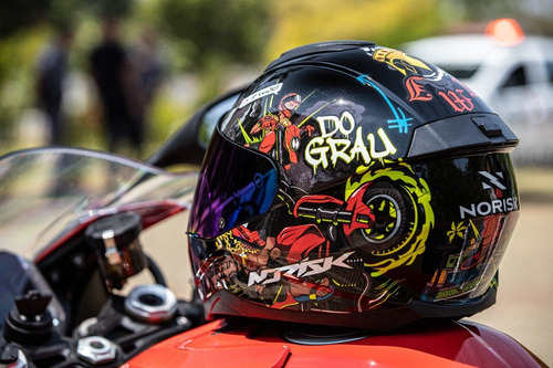 Capacete Norisk Razor Do Grau