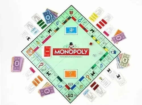 Jogo de Tabuleiro MONOPOLY Clássico (Idade Mínima Recomendada: 8 anos -  Versão Espanhol)