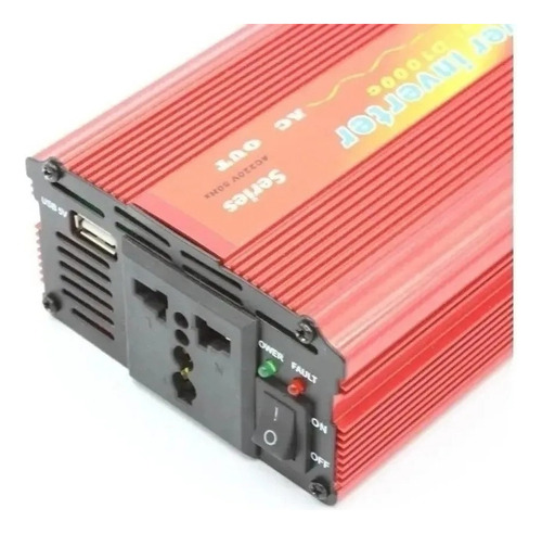 Inversor De Corriente Del Coche 1000w 12v A 110v Convertidor