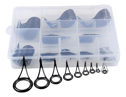 Kit De Anillo De Ojo De Caña De Pescar De 90 Piezas Para