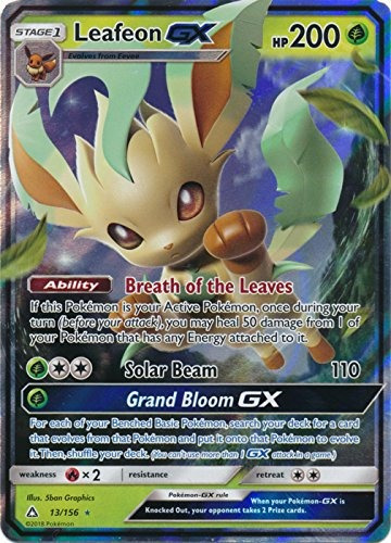 Leafeon Gx - 13/156 - Ultra Rare - Sol Y La Luna: Ultra Pris