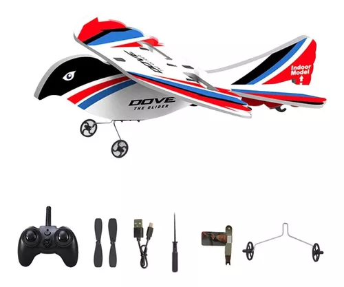 HUIOP Avião de controle remoto 3D/6G Avião de controle remoto 2,4 GHz  Planador Brinquedos de vôo para adultos, crianças, meninos,Plano de controle  remoto : : Brinquedos e Jogos