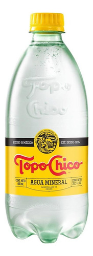 Agua Mineral De Manantial Topo Chico 600ml